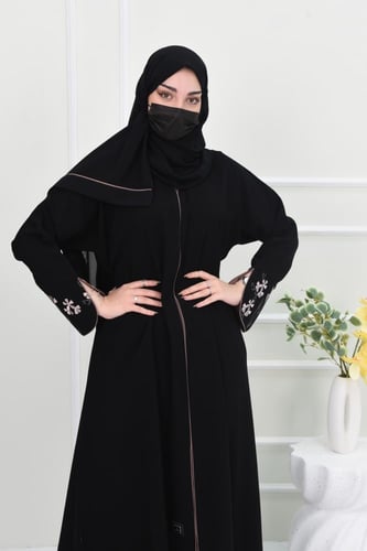 عباية اماراتي طقطق كم تطريز