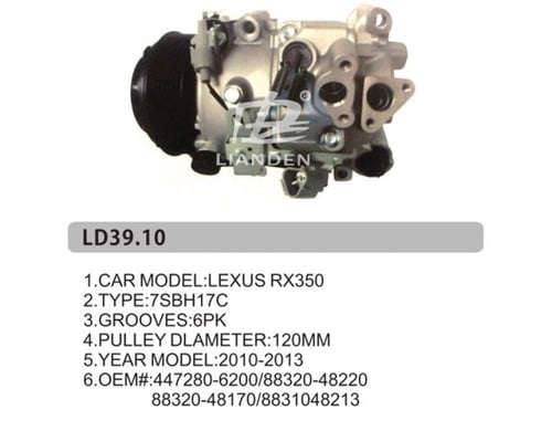 كمبروسر تويوتا لكزيز افلون 3حساس ES350 2010-2015 /...