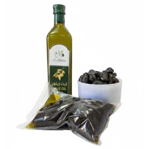 منقوع عجوة عالية المدينه في زيت الزيتون الحجم 1 كي...
