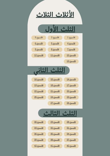 منظم نما للحامل خلال الفترة 9 شهور أخضر