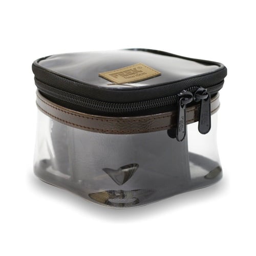 حافظة وذفة شفاف عودي