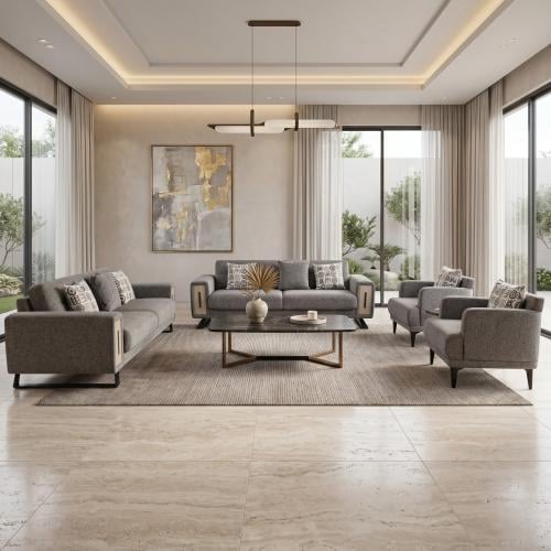 طقم كنب تركي ( 4 قطع)