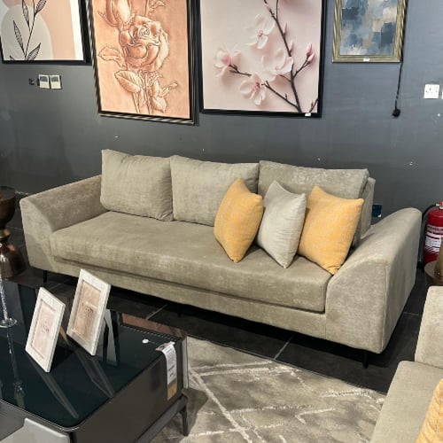 طقم كنب مخمل 3 قطع