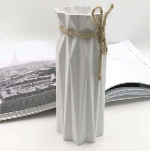 مزهرية رمادي