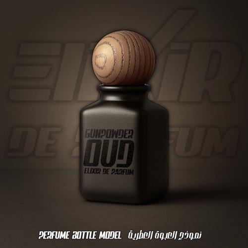 عطر عود وبارود الإكسير العطري Gunpowder & Oud Elix...