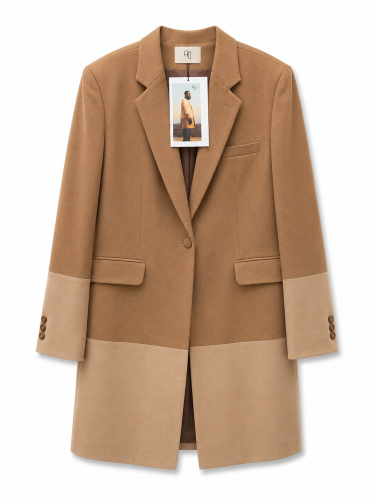 HF Longline Two-Tone Blazer