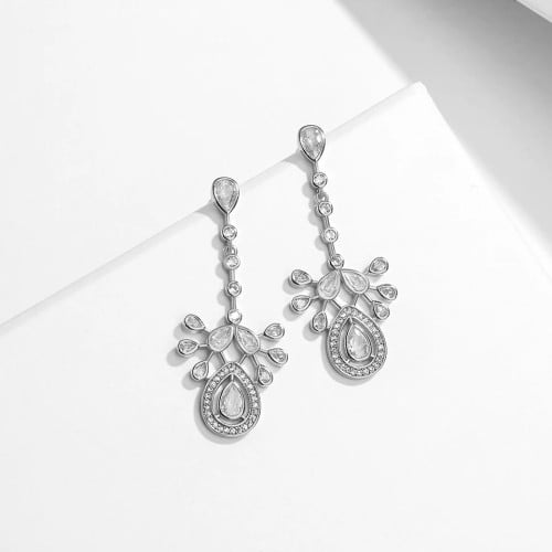 حلق فضة عيار 925