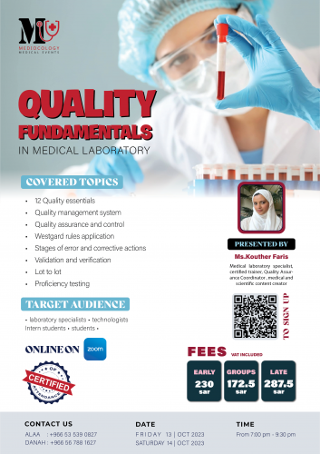Quality Fundamentals in Medical Laboratory