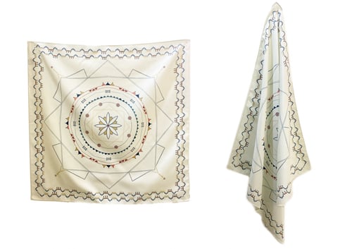 وشاح زخارف سعودية