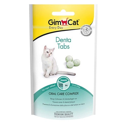 جيم كات مكافأة القطط على شكل حبوب للعناية بالأسنان...