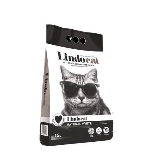ليندو كات رمل ناتشورال وايت 15 لتر