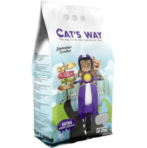رمل Cat’s Way كاتس واي بريميوم بنتونايت تركي للقطط...