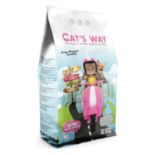 رمل Cat’s Way كاتس واي بريميوم بنتونايت تركي للقطط...