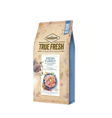 كارنيلوف ترو فريش طعام جاف بالديك الرومى للقطط الم...