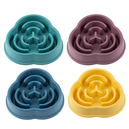 Plastic food plate, various colors, model YBPET863
