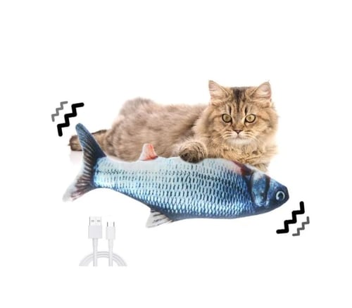 العاب قطط سمكه متحركه العاب قطط قابله لاعاده الشحن...