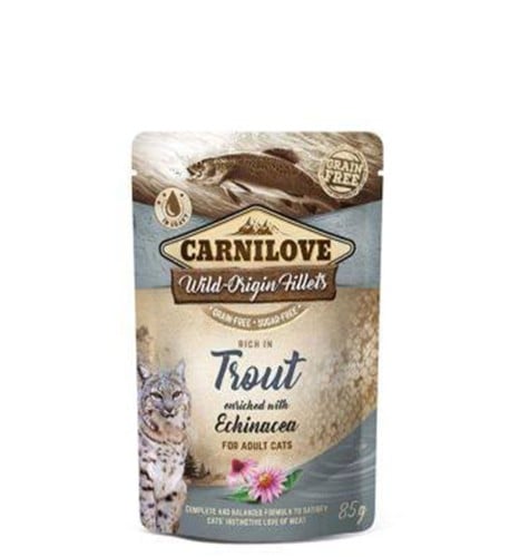 كارنيلوف اكل رطب ب سمك السلمون المرقط للقطط البالغ...