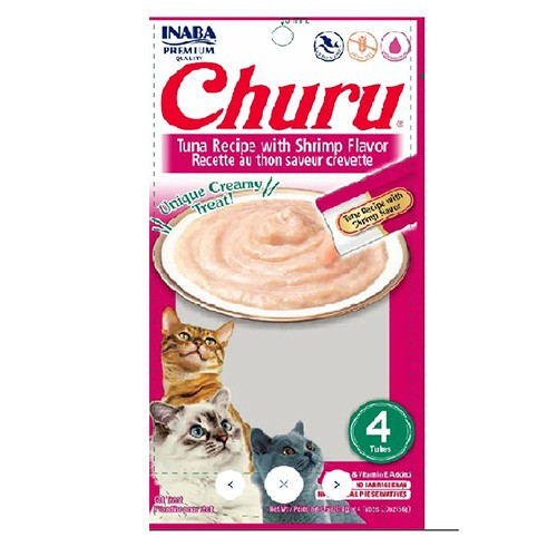 انابا تشورو مكافأة القطط بالتونه والجمبري 4*14 جم