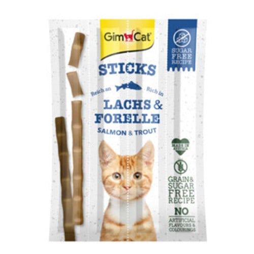 Jim Cat rewards 4×5 grams with salmon