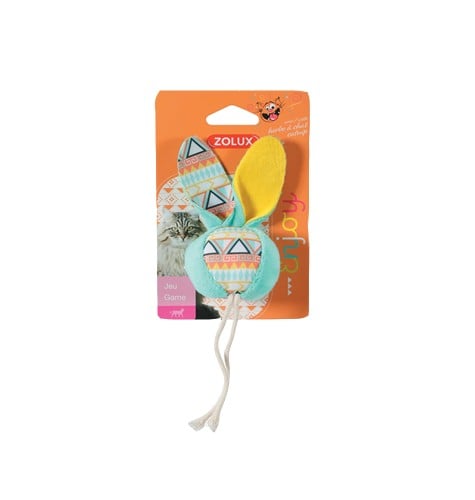 زولكس كرة لعبة للقطط المنزلية باللون الأخضر