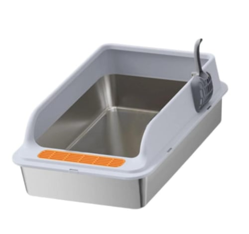 لتر بوكس ستيل كبير 60 * 40 * 20 سم كبير مع مجرفة -...