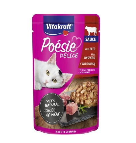 فيتا كرافت طعام رطب ظرف 85 جرام لحم