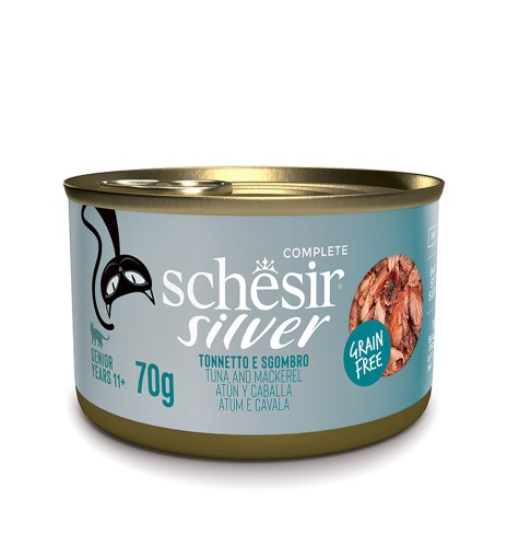 شيزر اكل قطط معلب للقطط البالغه بالتونا والماكريل...