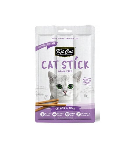 كيت كات مكافئة ستكيس بالسالمون والتونة -3*5 ج
