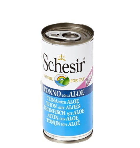 شيزر اكل قطط رطب معلب بالتونة مع الصبار للقطط الصغ...