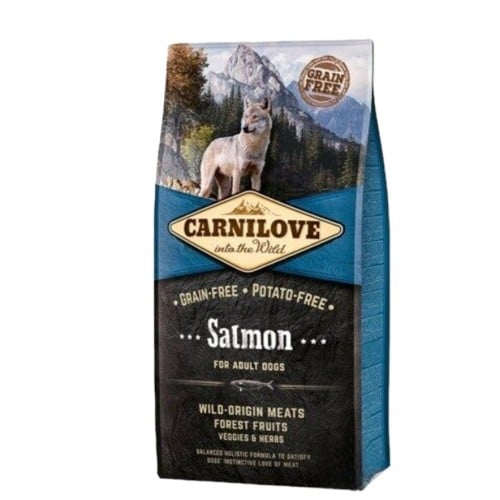 كارنيلوف طعام للكلاب البالغة -سلمون 12 كيلو