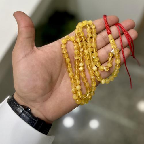 كهرمان حر ناعم مغيم شفاف