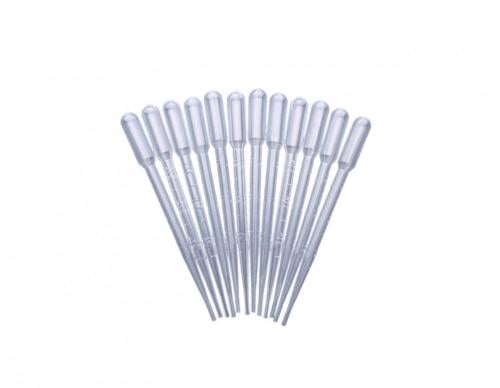 Plastic straws 3 ml, quantity 12 pieces