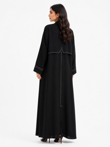 Softly wrapped abaya - N7