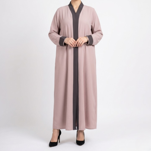 عبايات ملونه ساده عملية - 609 -
