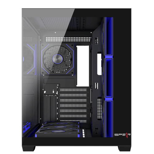 صندوق بي سي قيمنق Covid 55 X Gaming Case Black