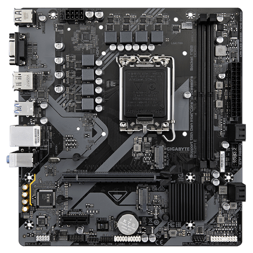 مذربورد لوحة أم GIGABYTE B760M E لمعالجات Intel