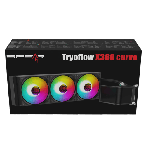 مبرد مائي بشاشة بانورامية منحنية TRYOFLOWX360 CURV...