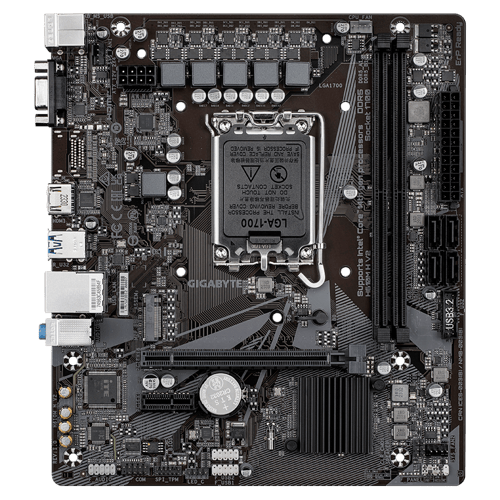 مذربورد لوحة أم GIGABYTE H610M H V2 لمعالجات Intel