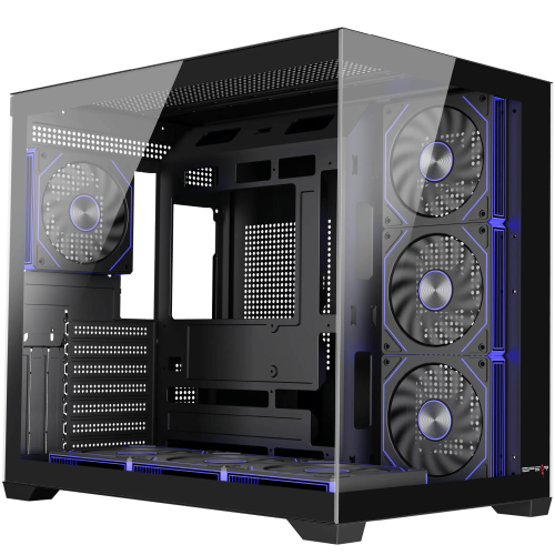 صندوق بي سي قيمنق Covid 55 X Gaming Case Black