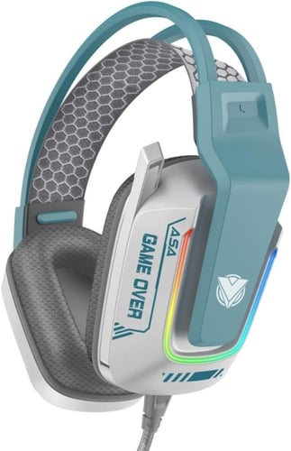 سماعة قيمنق ASA A80 WHITE AND GREEN