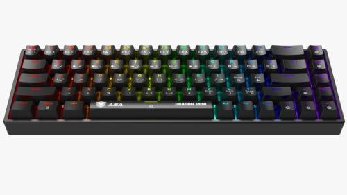 كيبورد قيمنق ASA DRAGON MINI أسود