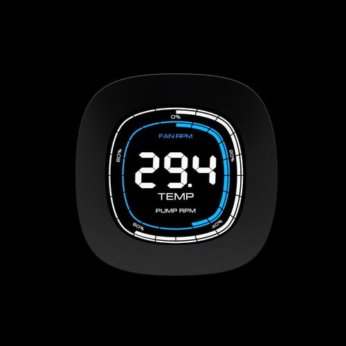 مبرد مائي بشاشة رقمية Gamdias AURA GL360 Digital B...