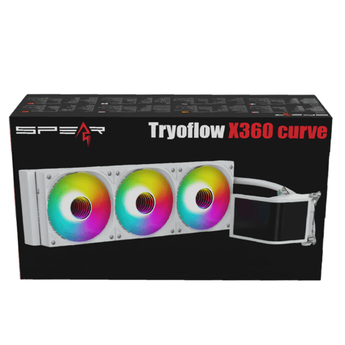 مبرد مائي بشاشة بانورامية منحنية TRYOFLOWX360 CURV...