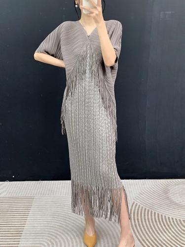 فستان نسائي مكسر Free size