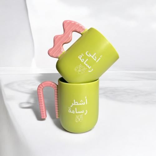 كوب الرسامة .( cup154 )