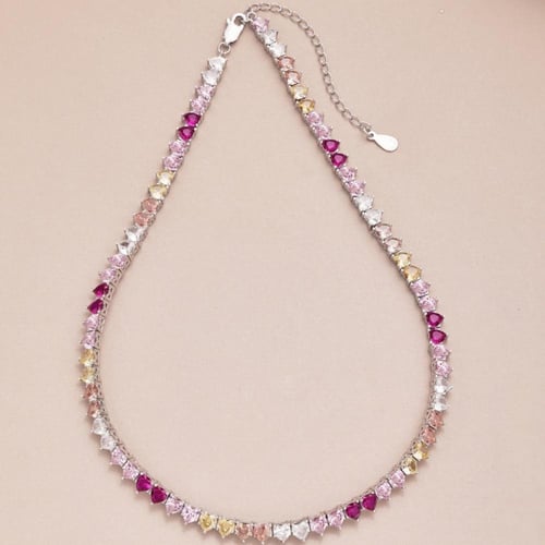 سلسلة تنس الأنيقة باللون / الفضي .(N1011)