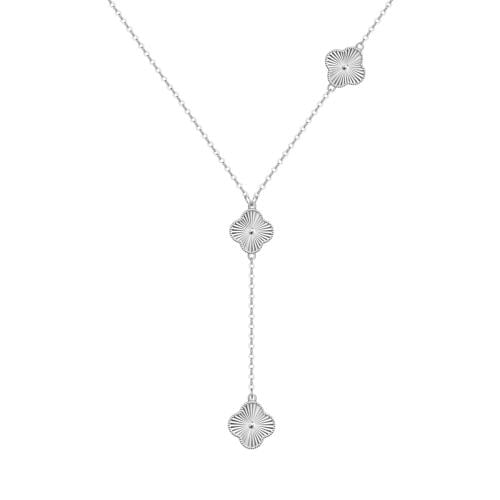 سلسلة أنيقة باللون الفضي(N1068)