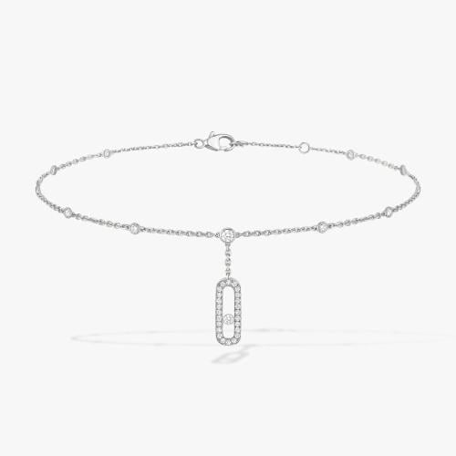 خلخال ميسكا الأنيق باللون / فضي .