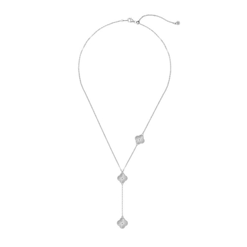 سلسلة أنيقة باللون الفضي(N1068)