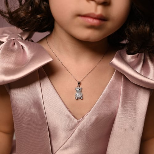 سلسلة أطفال باللون الفضي (N689) .